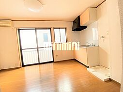 グリーン花薗 2階ワンルームのリビング/ダイニング