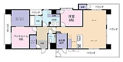 間取図画像 2SLDK