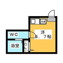 サザンロード新小岩 ワンルームの間取図画像