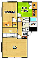 芝橋コーポ 105 ｜ 茨城県つくば市上ノ室1321（賃貸アパート2LDK・1階・48.00㎡） その2