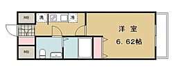 西武池袋線 西所沢駅 徒歩2分の賃貸マンション 12階1Kの間取り