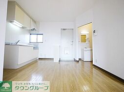 西武新宿線 花小金井駅 バス15分 柳泉園グランド入口下車 徒歩4分の賃貸アパート 2階2DKのリビング/ダイニング