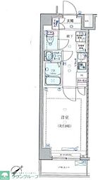 西武池袋線 練馬高野台駅 徒歩11分の賃貸アパート 5階1Kの間取り