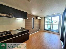 西武新宿線 小平駅 徒歩5分の賃貸アパート 1階1LDKのリビング/ダイニング