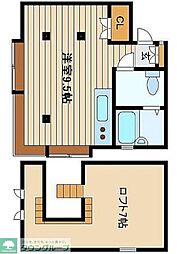 西武池袋線 保谷駅 徒歩10分の賃貸マンション 3階ワンルームの間取り