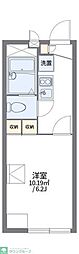 レオパレスVIALACTEA 1Kの間取図画像