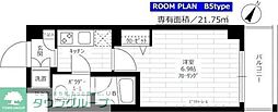 ステージファースト光が丘アジールコート 1Kの間取図画像