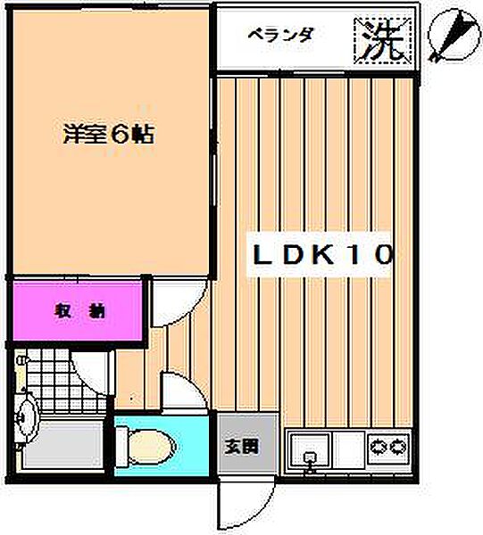 アーバンハイム ｜東京都杉並区下井草１丁目(賃貸アパート1LDK・1階・32.00㎡)の写真 その2