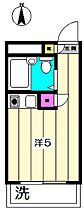 自由ヶ丘ガーデン 205 ｜ 東京都目黒区緑が丘２丁目8-4（賃貸マンション1R・2階・13.31㎡） その2