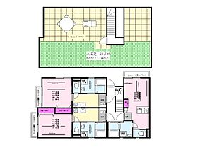 39 TERRACE RESIDENCE（サンキューテラスレ 102 ｜ 東京都杉並区松ノ木２丁目30-11（賃貸アパート1K・1階・21.73㎡） その3