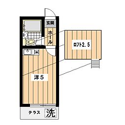 コーポ烏山 1階/101