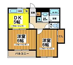 ユニオンメッツ桜上水 2階