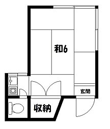 山本ハイツ 1階/1