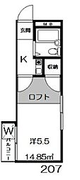フェリオ高円寺北 2階/207