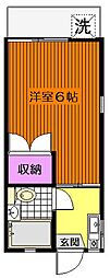 フラット野方III 1階/101