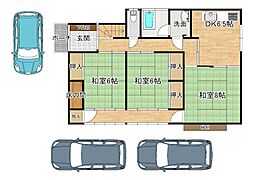 新町4丁目貸家 5DKの間取り