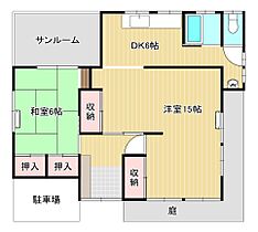 彦島迫町Ｉ貸家 001 ｜ 山口県下関市彦島迫町2丁目6-11（賃貸一戸建2DK・--・70.50㎡） その2