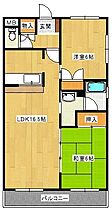 エコトピア秋根 303 ｜ 山口県下関市秋根本町1丁目1番3号（賃貸マンション2LDK・3階・59.90㎡） その2