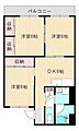 泉ケ丘スカイハイツ3階3.8万円