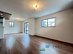 千葉県市川市本北方3丁目　新築戸建 3LDKのリビング/ダイニング