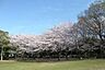 周辺：公園「行田公園まで1100m」