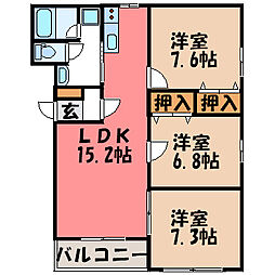 JR東北本線 岡本駅 バス12分 前原下車 徒歩6分
