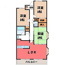 ハイツマロニエ今泉  ｜ 栃木県宇都宮市今泉町（賃貸マンション3LDK・5階・77.88㎡） その1