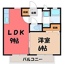 プレミール泉  ｜ 栃木県鹿沼市泉町（賃貸アパート1LDK・1階・36.11㎡） その2