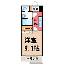 プロニティ  ｜ 栃木県栃木市沼和田町（賃貸アパート1K・1階・29.75㎡） その2