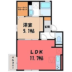 JR東北本線 宇都宮駅 バス8分 竹林保育園入口下車 徒歩3分