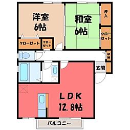 東武宇都宮線 東武宇都宮駅 4.1km