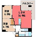 カルム竹林2階7.7万円
