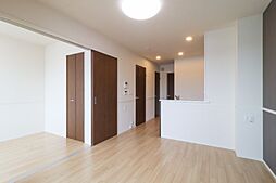 JR東北本線 間々田駅 徒歩14分の賃貸アパート 2階2LDKのリビング/ダイニング