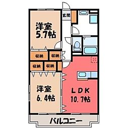 JR東北本線 石橋駅 バス40分 上蒲生下車 徒歩4分