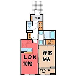 JR東北本線 石橋駅 バス13分 上三川病院下車 徒歩20分