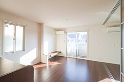 JR東北本線 小山駅 徒歩27分の賃貸アパート 2階2LDKのリビング/ダイニング