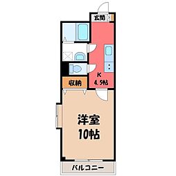 JR東北本線 宇都宮駅 バス15分 平松西下車 徒歩2分