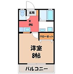 JR東北本線 雀宮駅 徒歩9分