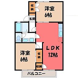 JR東北新幹線 宇都宮駅 バス15分 岩曽町下車 徒歩7分 2階/-