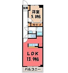 JR東北本線 宇都宮駅 バス12分 平松自転車屋前下車 徒歩10分