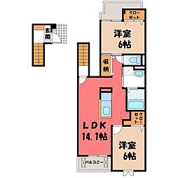 東武宇都宮線 東武宇都宮駅 バス20分 野尻下車 徒歩6分