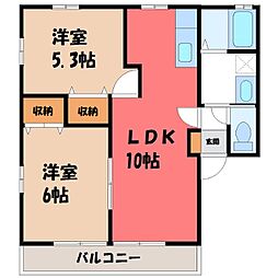 JR東北本線 雀宮駅 徒歩22分