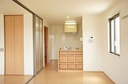 JR東北本線 野木駅 徒歩17分の賃貸アパート 1階2DKのリビング/ダイニング