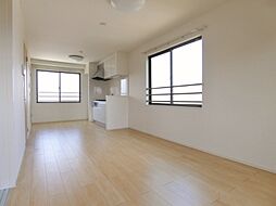 宇都宮芳賀ライトレール線 駅東公園前駅 徒歩24分の賃貸アパート 3階1LDKのリビング/ダイニング