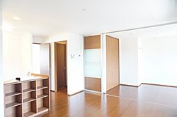 JR水戸線 結城駅 徒歩13分の賃貸アパート 2階2LDKのリビング/ダイニング