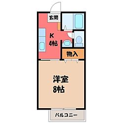 JR東北本線 宝積寺駅 徒歩22分