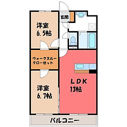 JR東北本線 石橋駅 4.9km