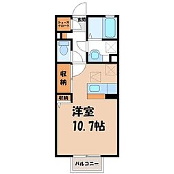 JR東北本線 小山駅 徒歩25分 2階/-