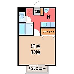 東武宇都宮線 東武宇都宮駅 徒歩19分 3階/-