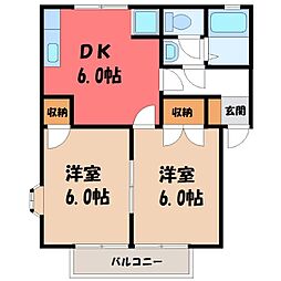 JR日光線 鶴田駅 徒歩5分